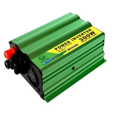 Inversor de Voltaje para Auto 12V → 220V 1000W (con panel y salida USB)